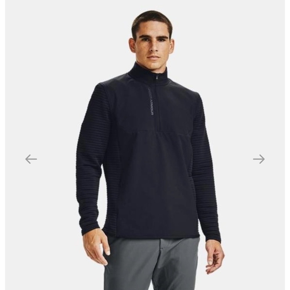 UNDER ARMOUR - MENS medium STORM EVOLUTION DAYTONAHZ‎ WARMUP TOP golf